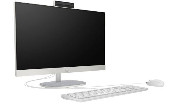 Моноблок 23.8" HP 24-cr0001ua AiO Ryzen 7 7730U/16Gb/SSD512Gb/WiFi/Cam/KBD/DOS/Shell White - 593744
