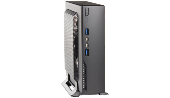 Корпус Casecom M300-2U3 90W 2xUSB3.0 mini-ITX, VESA, Black