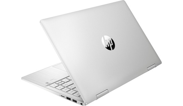 HP Pavilion x360 14-ek1005ua 14" FHD IPS Ts/i7-1355U (5.0)/16Gb/SSD512Gb/Int IrX/Підс/DOS/Сріблястий - 593761