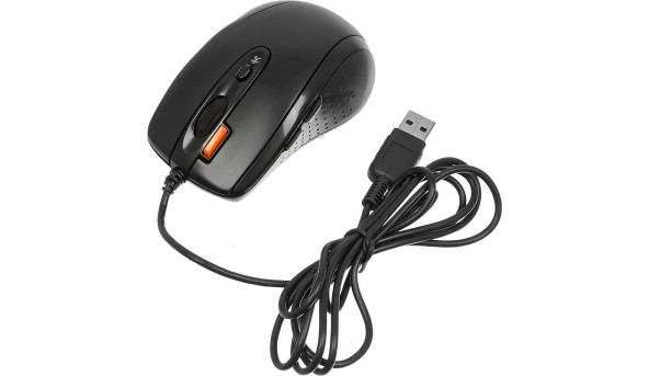 Мишка A4-Tech N-70FX V-Track 1600dpi, 6кн., Optic 2.0 чорна - 593771