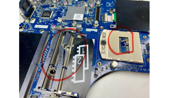 Материнская плата для ноутбука hp zbook 15 (ZBL15 LA-B381P rev 1) Б/У - 593860