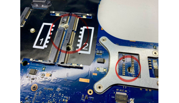 Материнская плата для ноутбука hp zbook 15 (ZBL15 LA-B381P rev 1) Б/У - 593860