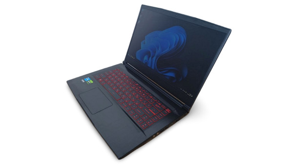 Ігровий ноутбук MSI Thin GF63 Intel Core i5-12450H 16 RAM 512 SSD NVIDIA GeForce RTX 2050 [IPS 15.6 FHD] - Б/В