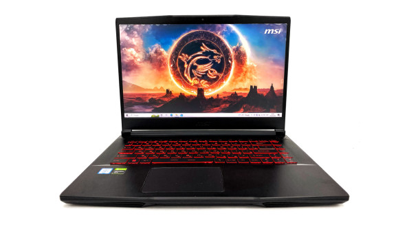 Ігровий ноутбук MSI Thin GF63 Intel Core i5-12450H 16 RAM 512 SSD NVIDIA GeForce RTX 2050 [IPS 15.6 FHD] - Б/В