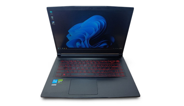 Ігровий ноутбук MSI Thin GF63 Intel Core i5-12450H 16 RAM 512 SSD NVIDIA GeForce RTX 2050 [IPS 15.6 FHD] - Б/В