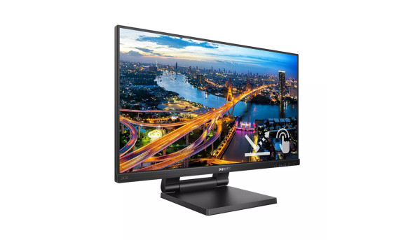 TFT 23.8" Philips 242B1TC, IPS, сенсорний (10 дотиків), VGA, DP, HDMI, USB,  HAS, колонки, чорний - 593967
