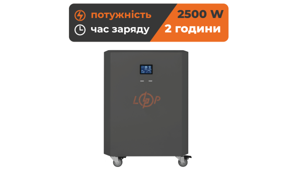 Система резервного питания LP Autonomic Power FW 2500W (АКБ 2600Wh) Графит глянец - 593986