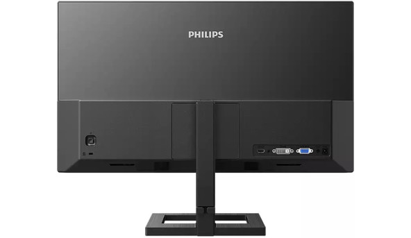 TFT 23.8" Philips 241E2FD, IPS, 1ms, D-Sub, HDMI, DVI-D, чорний - 594019