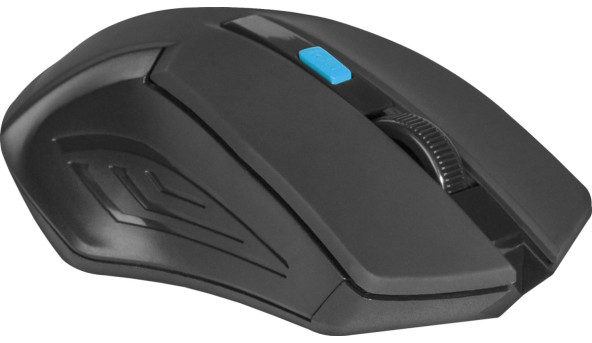 Мишка Defender Accura MM-275, бездротова, 6 кн. до 1600 dpi, синій - 594052