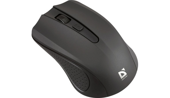 Мишка Defender Accura MM-935 бездротова, 4 кн. до 1600 dpi, чорна - 594098