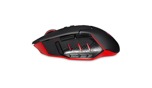 Мишка Redragon Mirage 15м, ігрова, бездротова, 4800dpi., 8кн., чорна - 594099