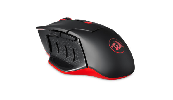 Мишка Redragon Mirage 15м, ігрова, бездротова, 4800dpi., 8кн., чорна - 594099