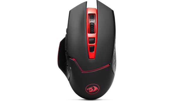 Мишка Redragon Mirage 15м, ігрова, бездротова, 4800dpi., 8кн., чорна