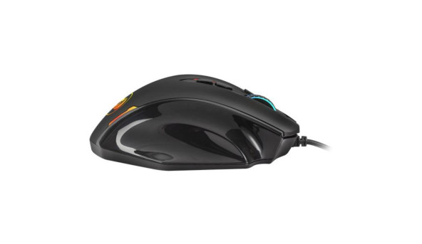 Мишка Redragon Impact RGB, ігрова, 12400dpi., 19кн., чорна - 594101