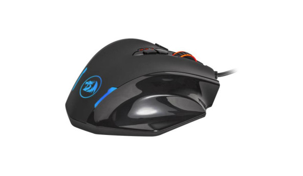 Мишка Redragon Impact RGB, ігрова, 12400dpi., 19кн., чорна - 594101