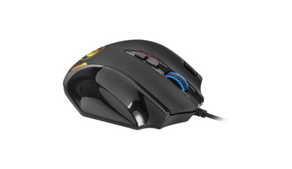 Мишка Redragon Impact RGB, ігрова, 12400dpi., 19кн., чорна - 594101