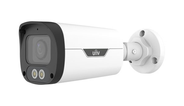 IP-відеокамера вулична Uniview IPC2314LE-ADF28KM-WL White