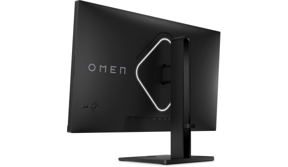 TFT 27" HP OMEN 27qs QHD, IPS, 240Hz, 1ms, 2xHDMI, DP, USB-hub, HAS, колонки, чорний - 594179