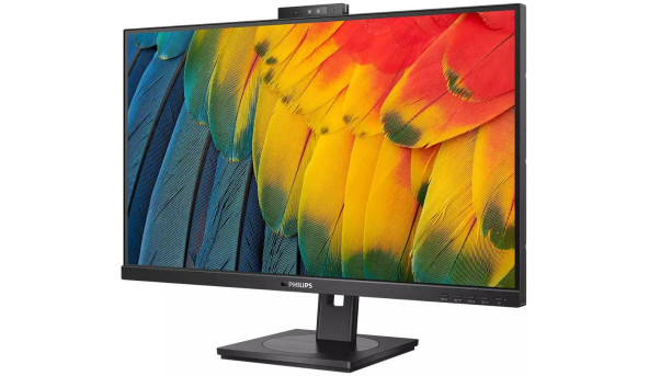 TFT 27" Philips 27B1U5601H, QHD, IPS, 75Гц, HDMI, DP, USB-C, RJ-45, USB-hub, cam, HAS, Pivot, - 594223