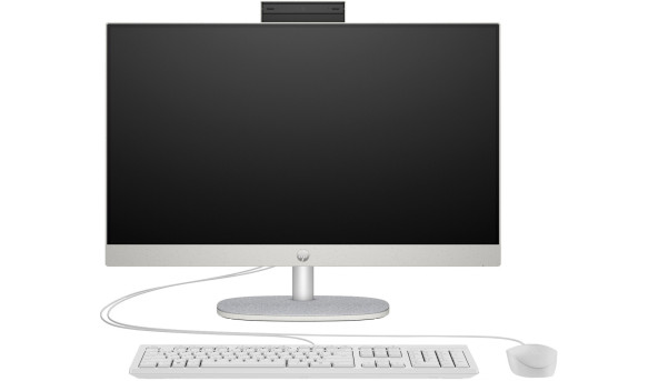 Моноблок 23.8" HP 24-cr0000ua AiO Ryzen 7 7730U/16Gb/SSD512Gb/K&M/Cam/WiFi/DOS/Shell White