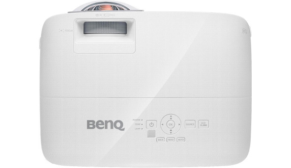 Проектор BENQ MW809STH, короткофокусний, DLP, WXGA , 3500Lm, 20000:1, D-sub, HDMI, RJ45, білий