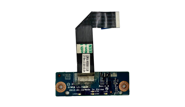 Додаткова плата кнопки тачпада Lenovo G585 G580 (QIWG6 LS-7984P) Б/В
