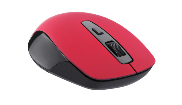 Мишка 2Е MF211, бездротова, 1600dpi, 4 кн., червона USB - 594321