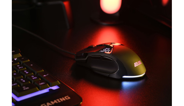 Мишка 2E Gaming MG320 ігрова RGB USB чорний - 594324
