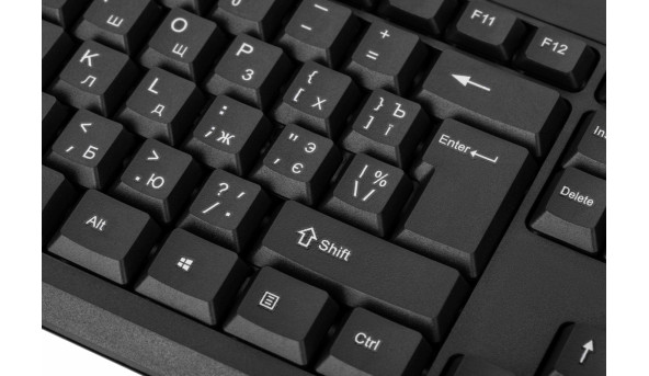 Kомплект 2E MK401 USB чорний - 594328