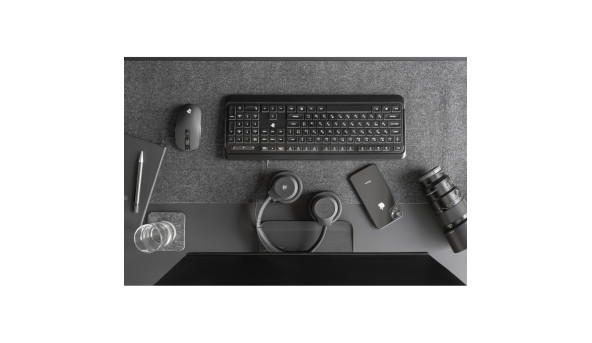 Клавіатура 2E KS120 біла підсвітка USB чорна - 594330