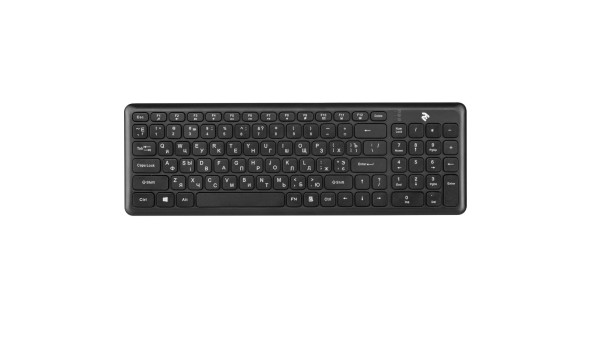 Клавіатура 2E KS230 Slim WL Black