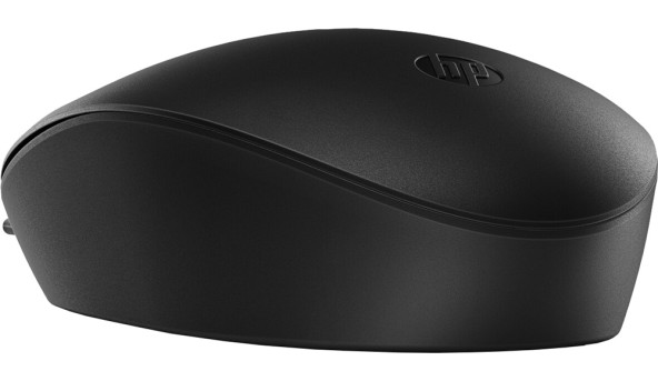 Мишка дротова HP 125, 3кн., 1200 dpi, чорний - 594342