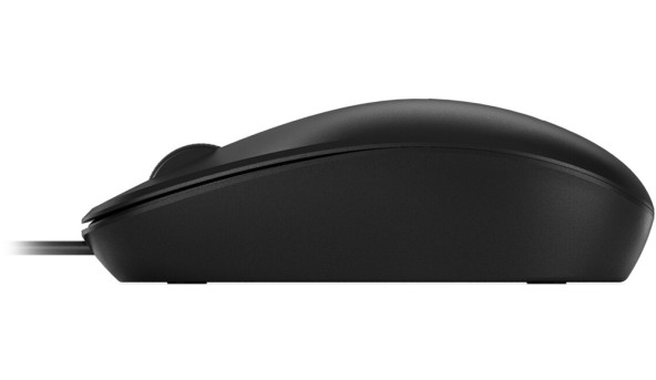 Мишка дротова HP 125, 3кн., 1200 dpi, чорний - 594342