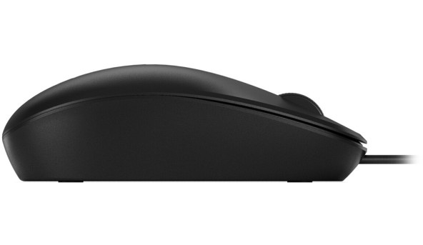 Мишка HP 128 Laser Wired, 3кн., 1200 dpi, чорна - 594355