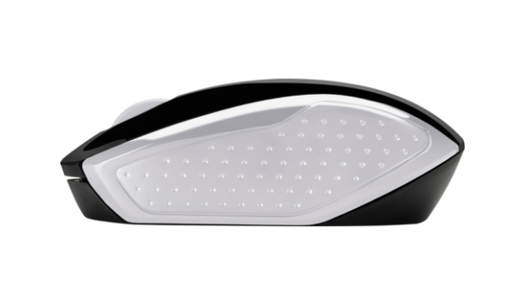 Мишка бездротова HP 200 Pike Silver Wireless Mouse, 3 кн., 1000 dpi, чорно-срібляста - 594366
