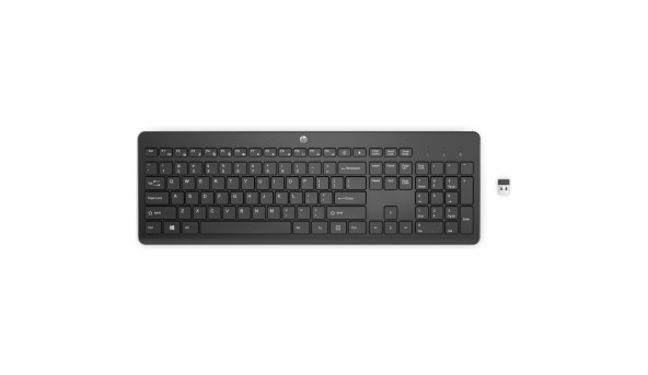 Клавіатура бездротова HP 230, чорний - 594374