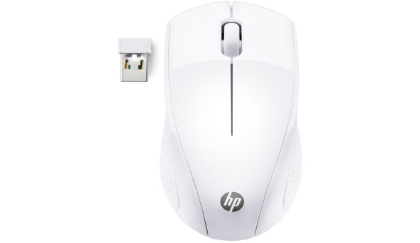 Мишка бездротова HP 220 сніжно біла