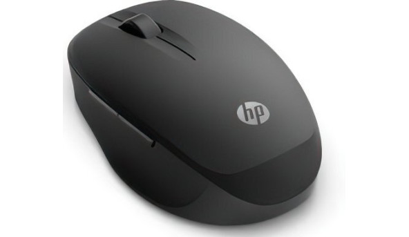 Мишка бездротова HP Dual Mode Black Mouse 300,Bluetooth, 3 кн., 1200-3600 dpi, чорна - 594381