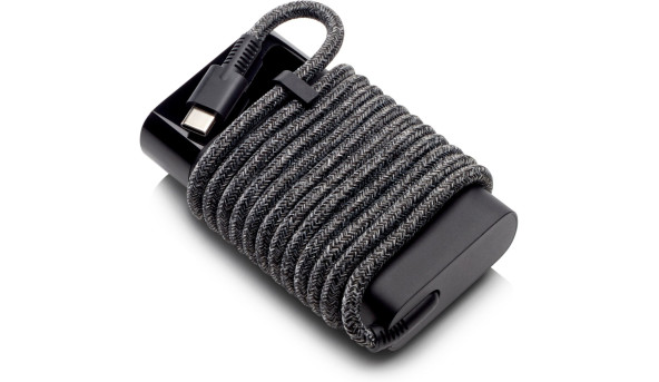 Адаптер живлення для ноутбука HP 65W USB-C LC, чорний - 594390