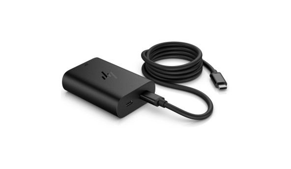 Адаптер живлення для ноутбука HP 65W GaN USB-C LC, чорний