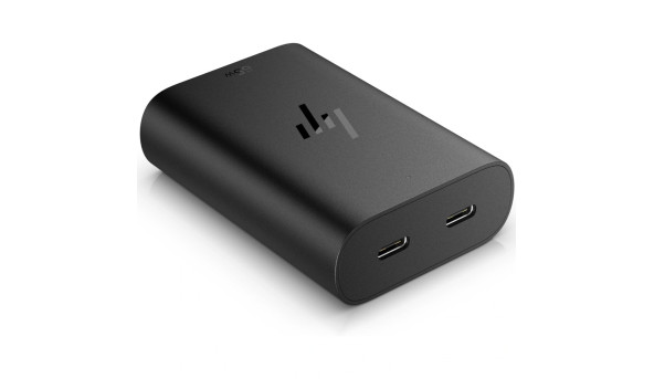 Адаптер живлення для ноутбука HP 65W GaN USB-C LC, чорний - 594403