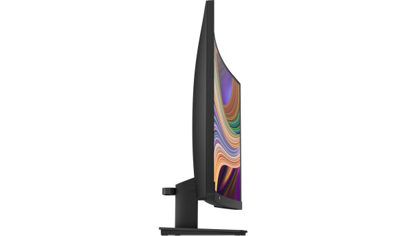 TFT 27" HP V27C G5, VA , вигнутий, HDMI, DP, колонки, чорний - 594486