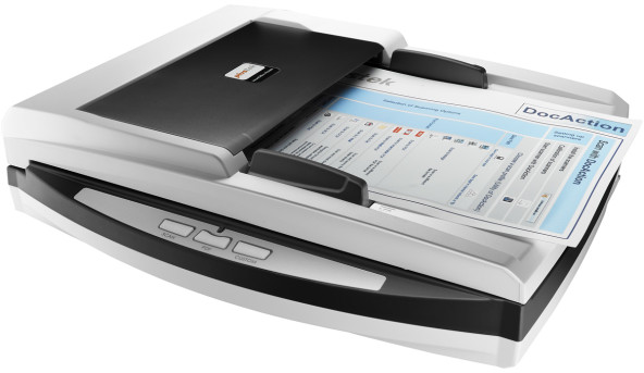 Сканер А4 Plustek SmartOffice PN2040 (1200 dpi, 48 bit, 20 стор/хв, DADF, планшетний, мережевий)