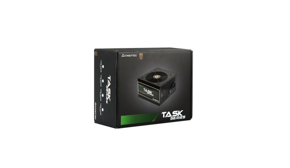 БЖ 500W Chieftec TASK TPS-500S, 120 mm, 80+ Bronze Retail Box - 594707