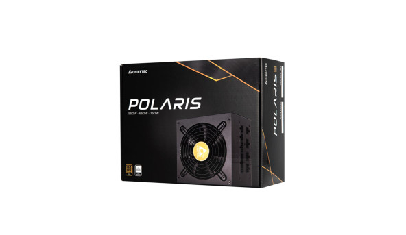 БЖ 550W Chieftec POLARIS PPS-550FC, 120 mm, 80+ GOLD, Cable management, retail