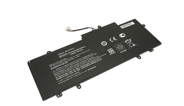 Аккумуляторная батарея для ноутбука HP BO03XL Chromebook 14 11.55V Black 3000mAh OEM
