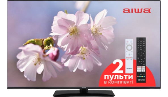 TV 55 AIWA 55QS8503UHD UHD/QLED/T2/Android 11/2 x10W/Dolby Digital//Wi-Fi/200x200 M6/Black
