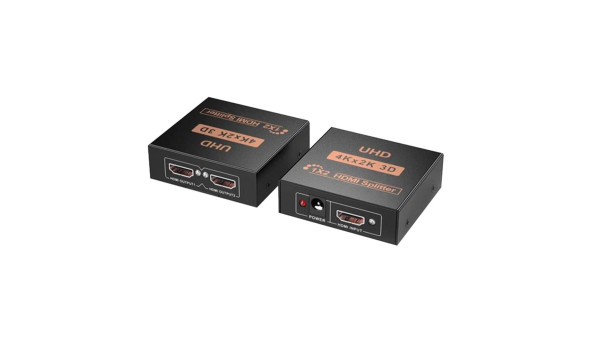 HDMI спліттер 1x2 4К - 595012