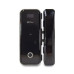Smart замок ZKTeco GL300W left Wi-Fi для стеклянных дверей со сканером отпечатка пальца и считывателем Mifare