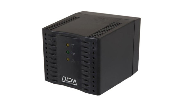 Стабілізатор напруги PowerCom TCA-2000 чорний